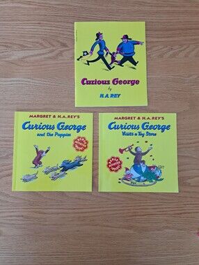 Bundle Of 3 Curious George Books